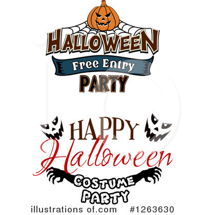 Royalty-Free (RF) Halloween Clipart Illustration by Vector Tradition SM - Stock Sample #1263630