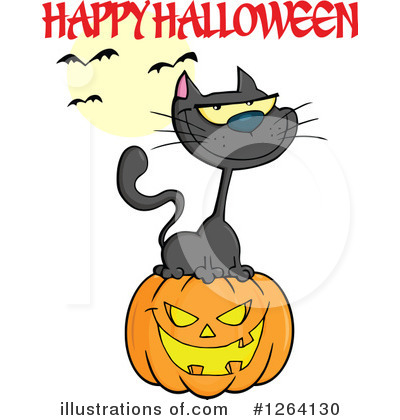 Royalty-Free (RF) Halloween Clipart Illustration by Hit Toon - Stock Sample #1264130