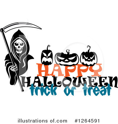 Royalty-Free (RF) Halloween Clipart Illustration by Vector Tradition SM - Stock Sample #1264591