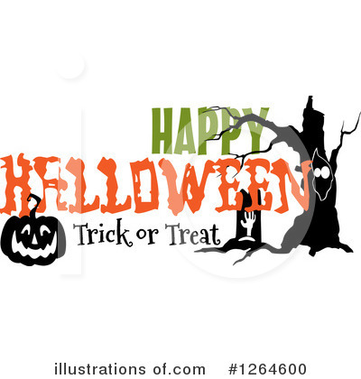 Royalty-Free (RF) Halloween Clipart Illustration by Vector Tradition SM - Stock Sample #1264600