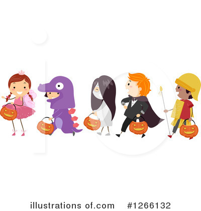 Royalty-Free (RF) Halloween Clipart Illustration by BNP Design Studio - Stock Sample #1266132
