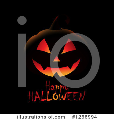 Halloween Pumpkins Clipart #1266994 by KJ Pargeter