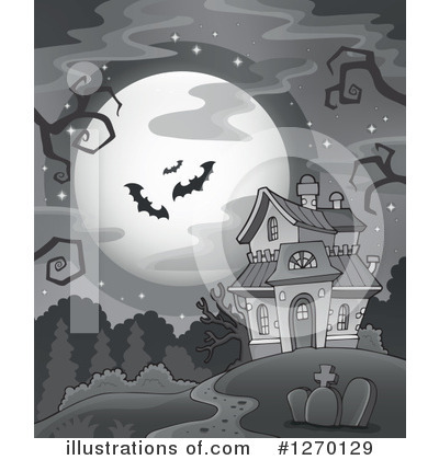 Royalty-Free (RF) Halloween Clipart Illustration by visekart - Stock Sample #1270129