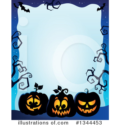 Royalty-Free (RF) Halloween Clipart Illustration by visekart - Stock Sample #1344453