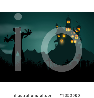 Royalty-Free (RF) Halloween Clipart Illustration by KJ Pargeter - Stock Sample #1352060