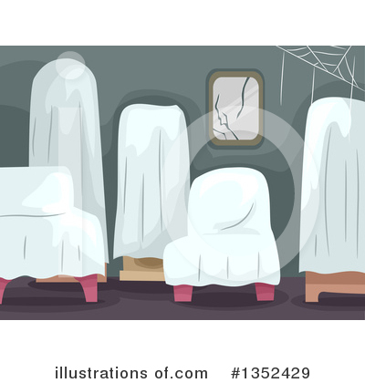 Haunted House Clipart #1352429 by BNP Design Studio