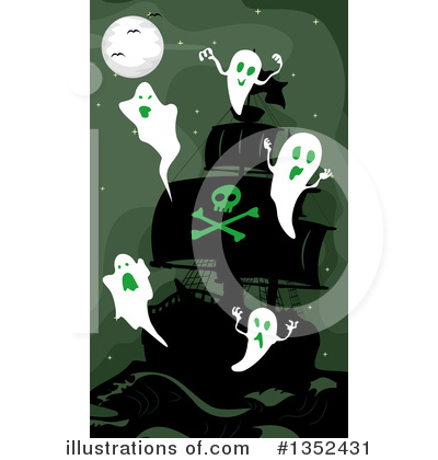 Royalty-Free (RF) Halloween Clipart Illustration by BNP Design Studio - Stock Sample #1352431