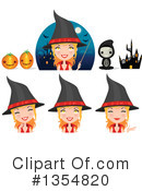 Halloween Clipart #1354820 by Melisende Vector