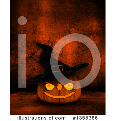 Royalty-Free (RF) Halloween Clipart Illustration by KJ Pargeter - Stock Sample #1355386