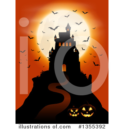 Royalty-Free (RF) Halloween Clipart Illustration by KJ Pargeter - Stock Sample #1355392