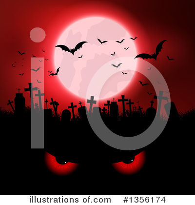 Royalty-Free (RF) Halloween Clipart Illustration by KJ Pargeter - Stock Sample #1356174