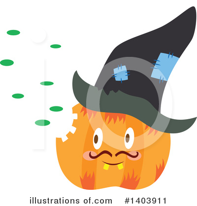 Royalty-Free (RF) Halloween Clipart Illustration by Cherie Reve - Stock Sample #1403911