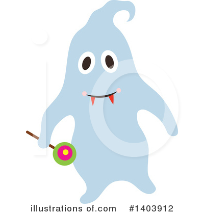 Ghost Clipart #1403912 by Cherie Reve