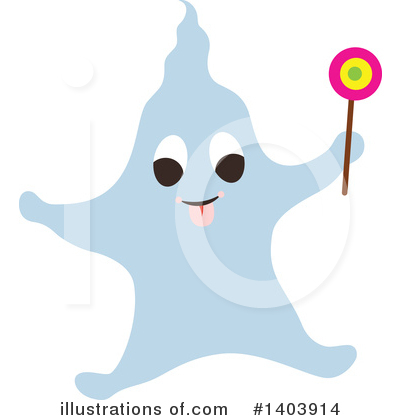 Ghost Clipart #1403914 by Cherie Reve