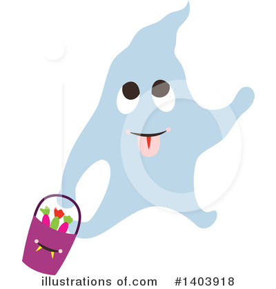 Ghost Clipart #1403918 by Cherie Reve
