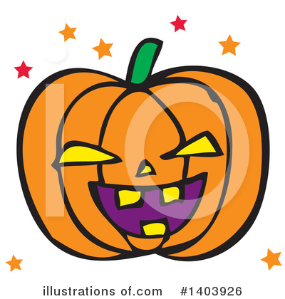 Royalty-Free (RF) Halloween Clipart Illustration by Cherie Reve - Stock Sample #1403926