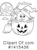 Halloween Clipart #1415438 by visekart