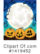 Halloween Clipart #1419452 by visekart