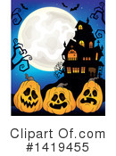Halloween Clipart #1419455 by visekart