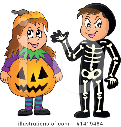 Skeleton Clipart #1419464 by visekart