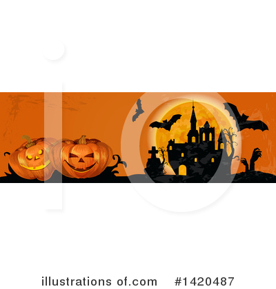 Haunted Castle Clipart #1420487 by Vector Tradition SM