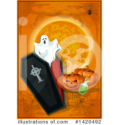 Royalty-Free (RF) Halloween Clipart Illustration by Vector Tradition SM - Stock Sample #1420492