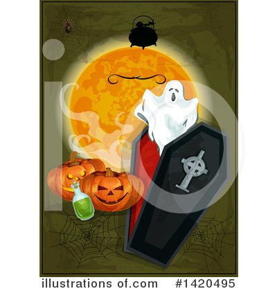 Royalty-Free (RF) Halloween Clipart Illustration by Vector Tradition SM - Stock Sample #1420495