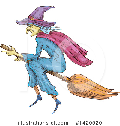 Royalty-Free (RF) Halloween Clipart Illustration by Vector Tradition SM - Stock Sample #1420520
