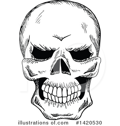 Royalty-Free (RF) Halloween Clipart Illustration by Vector Tradition SM - Stock Sample #1420530