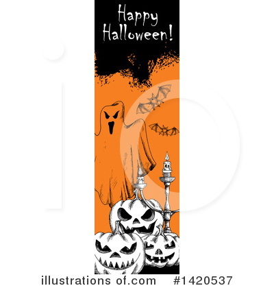 Royalty-Free (RF) Halloween Clipart Illustration by Vector Tradition SM - Stock Sample #1420537