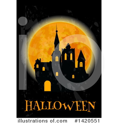 Royalty-Free (RF) Halloween Clipart Illustration by Vector Tradition SM - Stock Sample #1420551