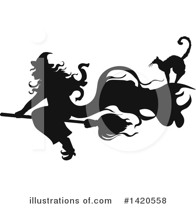Royalty-Free (RF) Halloween Clipart Illustration by Vector Tradition SM - Stock Sample #1420558