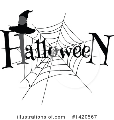 Royalty-Free (RF) Halloween Clipart Illustration by Vector Tradition SM - Stock Sample #1420567