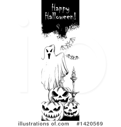 Royalty-Free (RF) Halloween Clipart Illustration by Vector Tradition SM - Stock Sample #1420569