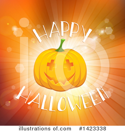 Royalty-Free (RF) Halloween Clipart Illustration by KJ Pargeter - Stock Sample #1423338