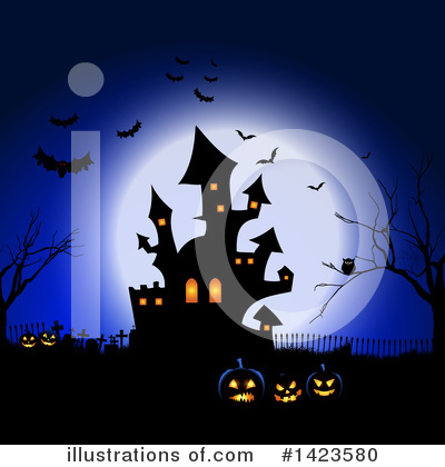 Royalty-Free (RF) Halloween Clipart Illustration by KJ Pargeter - Stock Sample #1423580