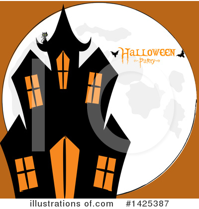 Royalty-Free (RF) Halloween Clipart Illustration by elaineitalia - Stock Sample #1425387