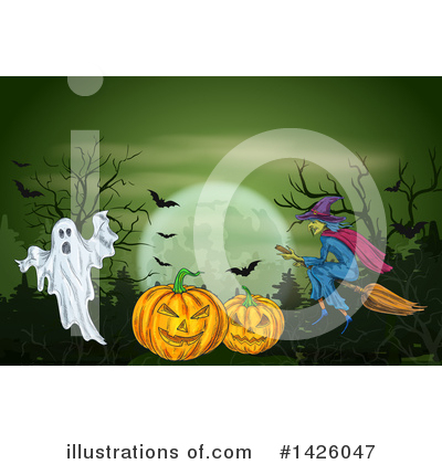 Royalty-Free (RF) Halloween Clipart Illustration by Vector Tradition SM - Stock Sample #1426047