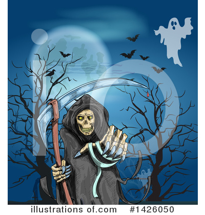 Royalty-Free (RF) Halloween Clipart Illustration by Vector Tradition SM - Stock Sample #1426050