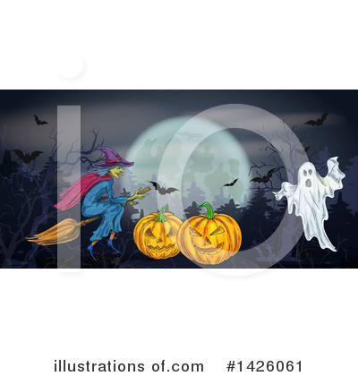 Royalty-Free (RF) Halloween Clipart Illustration by Vector Tradition SM - Stock Sample #1426061