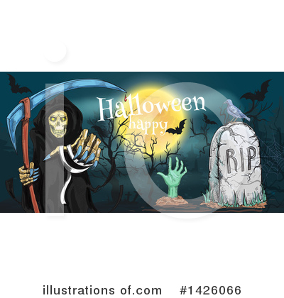 Royalty-Free (RF) Halloween Clipart Illustration by Vector Tradition SM - Stock Sample #1426066