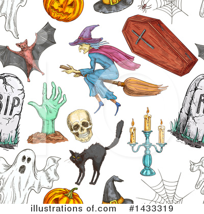 Royalty-Free (RF) Halloween Clipart Illustration by Vector Tradition SM - Stock Sample #1433319