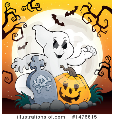 Royalty-Free (RF) Halloween Clipart Illustration by visekart - Stock Sample #1476615
