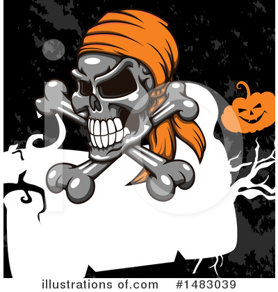 Royalty-Free (RF) Halloween Clipart Illustration by Vector Tradition SM - Stock Sample #1483039