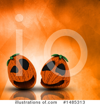 Royalty-Free (RF) Halloween Clipart Illustration by KJ Pargeter - Stock Sample #1485313