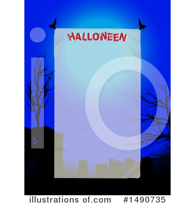 Royalty-Free (RF) Halloween Clipart Illustration by elaineitalia - Stock Sample #1490735
