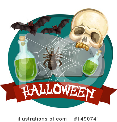 Royalty-Free (RF) Halloween Clipart Illustration by Vector Tradition SM - Stock Sample #1490741