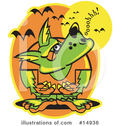Royalty-Free (RF) Halloween Clipart Illustration by Andy Nortnik - Stock Sample #14936