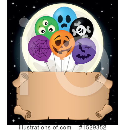 Royalty-Free (RF) Halloween Clipart Illustration by visekart - Stock Sample #1529352