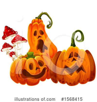 Royalty-Free (RF) Halloween Clipart Illustration by Vector Tradition SM - Stock Sample #1568415